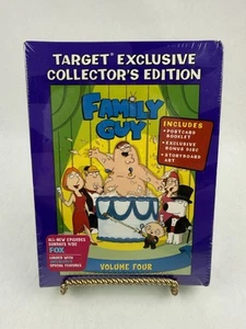 Family Guy Volume 4 (Target Exclusive Collector's Edition) 3 DVD New & Sealed - Imagen 1 de 24