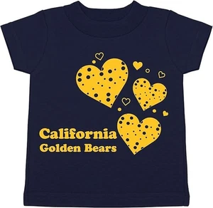 Two Feet Ahead Mädchen Fan T-Shirt Shirt College Football California Bears 12 Monate - Bild 1 von 1