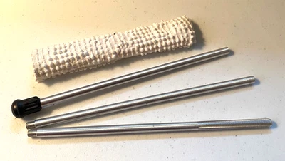 MAULSTICK Painter's Stick, Mahl Stick Sectional 3-piece Aluminum + Handmade Case - Image 1 of 4