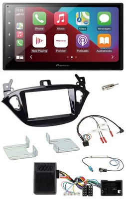 Pioneer USB Lenkrad DAB 2DIN Bluetooth Autoradio für Opel Adam ab 2013 Corsa E - Bild 1 von 4