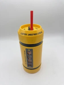 Disney Parks Monsters Inc Scream Kanister Sipper Tasse Flasche mit Strohhalm/funktioniert - Bild 1 von 5