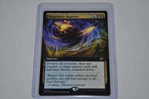 MTG magic EDGE OF ETERNITIES eoe rare SINGULARITY RUPTURE #350 extended art - Picture 1 of 2