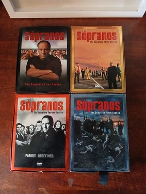 The Sopranos: The Complete 1st, 2nd, 3rd And 4th Season  Box Set Working A5 - Image 1 of 4