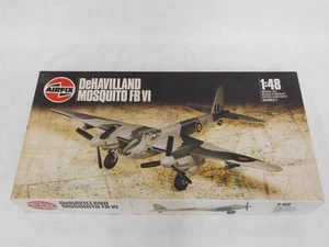 Kit modellino plastica 1/48 Airfix DeHavilland RAF WWII Mosquito FB VI completo 07100 - Foto 1 di 2