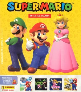 SUPER MARIO LOTTO ALBUM NUOVO +20 BUSTINE CHIUSE EDIZIONE PANINI 2025 - Foto 1 di 1