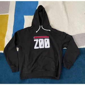 RawGear Zoo Patch Felpa con Cappuccio Nera Uomo Large - Foto 1 di 4