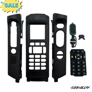 Schwarz Reparatur Front Gehäuse Case Seitendeckel für APX8000H M3 mit Tastatur - Bild 1 von 2