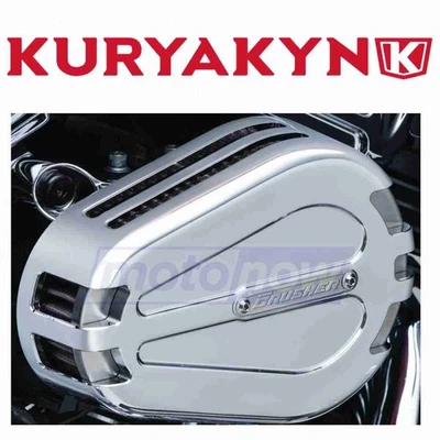 Kuryakyn Crusher Maverick Pro Air Cleaner for 2018 Harley Davidson FLFB Fat oc Foto 1 de 4