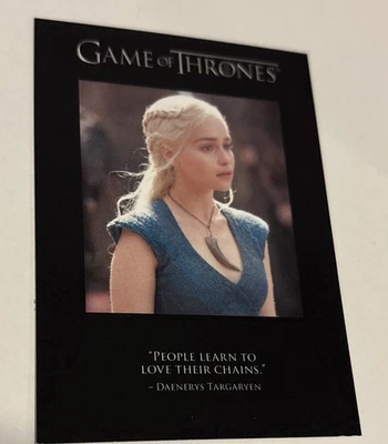 Игра престолов цитата карта #Q28 - Изображение 1 из 2