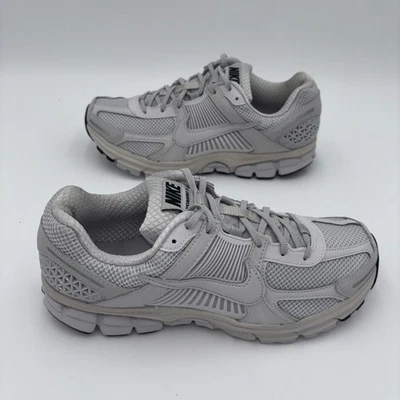 Nike women’s size 10 Air Zoom Vomero 5 NBY White/Grey FQ7079 100 Running Shoes  - Image 1 of 4