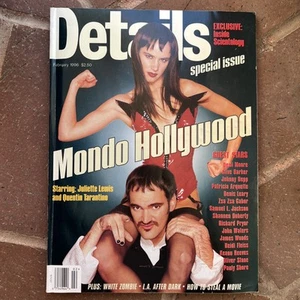Details Magazin Februar 1996 Juliette Lewis & Quentin Tarantino - Bild 1 von 6