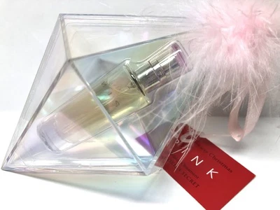 NUEVO Victoria's Secret ROSA Eau De Parfum EDP .25 oz Mini Ornamento de Vacaciones RARO Foto 1 de 4