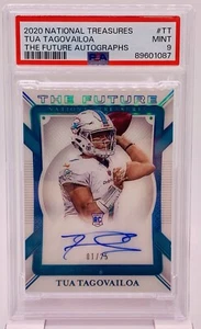 Tua Tagovailoa 2020 Panini National Treasures The Future Auto RC #1/25 Player # - Picture 1 of 2