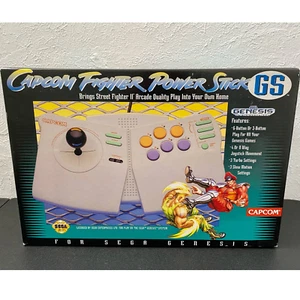 New Capcom Fighter Power Stick GS (Sega Genesis) - Picture 1 of 6