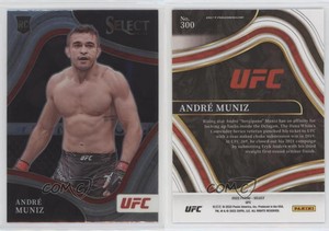 2022 Panini Select UFC Octagonside Andre Muniz #300 Rookie RC