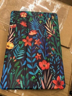 Huawei MediaPad M6 10.8 Tablet Folio Standing Case Cover Flower design - Image 1 of 4