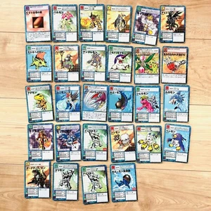 #01 Digimon Digital Monster Card Game 1999 Lot 28 Typen alte Sammelkarten Bandai - Bild 1 von 10