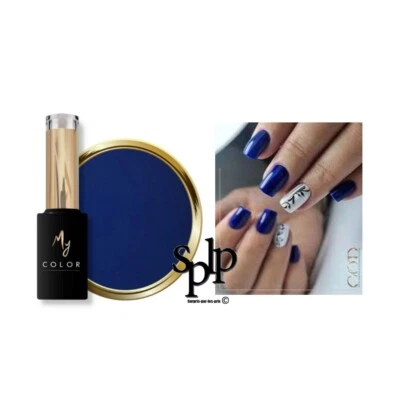 My Color Nagellack 10 ML Halb Permanent Paranoid Ref 90123 Blau König - Bild 1 von 3