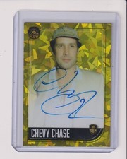 2021 SUPER GLOW GOLD CRACKED ICE AUTOGRAPH CHEVY CHASE 1/10