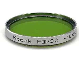 Kodak Color Screen Fiii /32 -33.8oz = 2x Green Filter 32mm Circular M32 - Picture 1 of 1