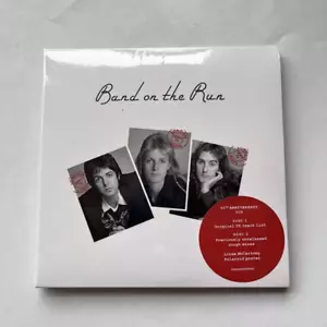Paul McCartney & Wings - Band on the Run 2 CD Poster Music Album - Picture 1 of 3