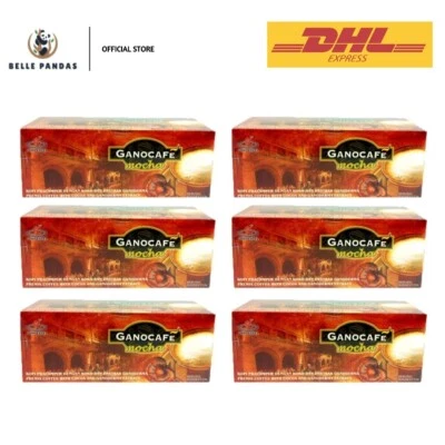 6 BOX Gano Cafe Mocha Gano Excel Ganoderma Halal 90 SACHETS + DHL - Image 1 of 4
