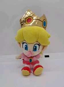 Figura Little Buddy Peluche Super Mario All Star Collection Baby Peach 6" - Imagen 1 de 6