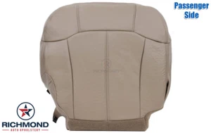 GMC Sierra 2500 SLT 3500 2001 - pasajero cubierta de asiento inferior lateral cuero bronceado - Imagen 1 de 12