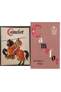 @ PROGRAM: CAMELOT stage programs from 1964 SYDNEY 2 style Her Majesty's Theatre - Imagen 1 de 5