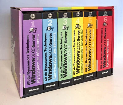 Windows Server 2000 6 Tomes kit de ressources technique  - Photo 1/4