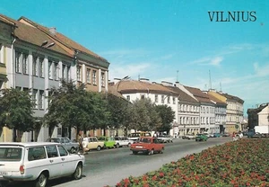 Pilies Straße, Vilnius, Litauen --POSTKARTE - Bild 1 von 2