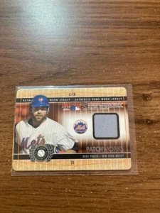 2005 Fleer Patchworks Dual Jersey #DWMP David Wright Mike Piazza #/199 Mets - Picture 1 of 1