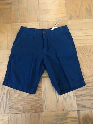 Pantalones Cortos Chinos Amercian Eagle Para Hombre Azul Marino Talla 28 ¡NUEVOS! Foto 1 de 4