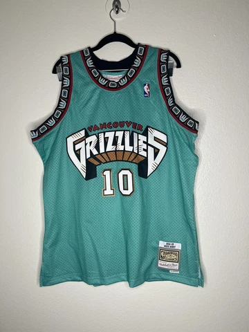 Mitchell & Ness Vancouver Grizzlies Mike Bibby Swingman Jersey Extra Large  XL Cover