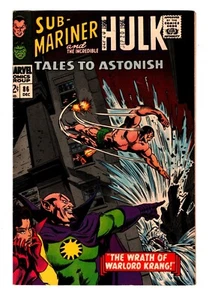 TALES TO ASTONISH 86 (VF+ 8.5) SUB-MARINER vs KRANG / HULK vs BOOMARANG / 1966* - Picture 1 of 2