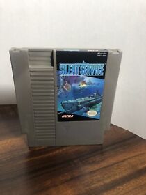 Nintendo NES Silent Service Game Cartridge Only TESTED  And WORKS