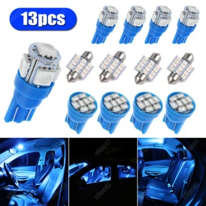 13x Car Interior LED Light For Dome Map License Plate Lamp 12V Kits Accessories - Picture 1 of 8