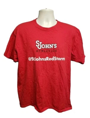 St Johns University Athletics Red Storm Adult Red XL TShirt - Image 1 of 4