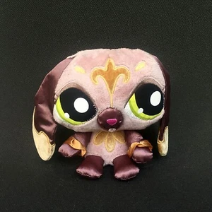 Littlest Pet Shop LPS Sassiest cane peluche morbido bambola 2008 Hasbro 7" giocattolo - Foto 1 di 12
