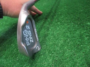 PING ZING 2 ORANGE PUNKT EINZELN 2 EISEN GOLFCLUB JZ STEIF STAHL GUTER GRIP RH - Bild 1 von 7