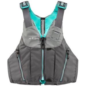 Women's NRS Nora PFD Life Jacket - Kayak Life Vest - CHARCOAL - XS/M - Picture 1 of 8