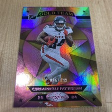 2023 Certified Gold Team Mirror Pink 016/199 Cordarrelle Patterson GT-20 FALCONS