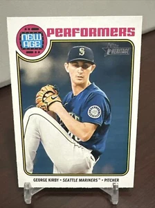 2023 Topps Heritage #NA-1 George Kirby New Age Performers - Picture 1 of 2