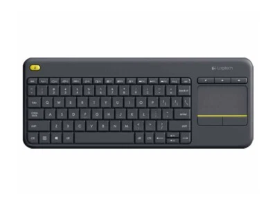 Logitech K400 Plus Wireless Keyboard with Touchpad - Black 920-007165 - image 1 of 2