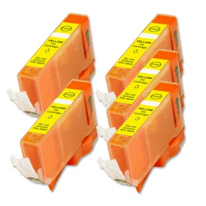 5 Pack Yellow Ink Cartridge + LED Chip for CLI-226Y MG5220 MG5320 MX882 MX892 - Picture 1 of 1