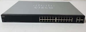Cisco SG200 26 Port Gigabit Ethernet Switch 100W PoE SG200-26P - Picture 1 of 7