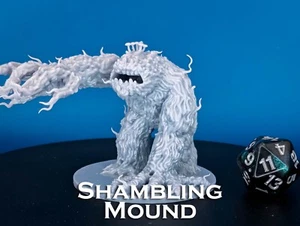 Shambling Mound Miniature for D&D, Dungeons and Dragons, Pathfinder, DND - Bild 1 von 10