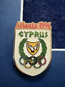 1996 Atlanta Olympics CYPRESS NOC Pin Badge pin Back - Picture 1 of 7