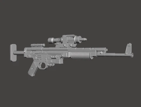 Star Wars Battlefront/II Custom 3.75 A280C Blaster Rifle (2x) for Hasbro TVC Cover
