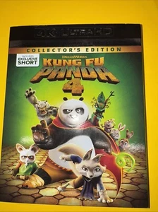 KUNG FU PANDA 4 4K UHD BLU RAY OHNE DIGITAL MIT SCHUBER - Bild 1 von 6